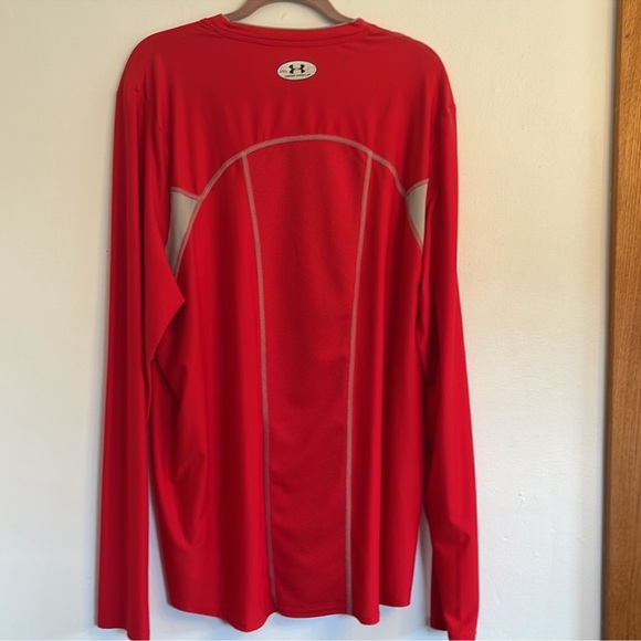 NWT Under Armour Mens UA Baseball Heat Gear Long Sleeve shirt - Picture 3 of 3